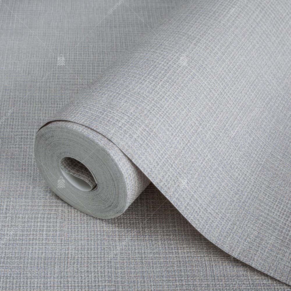 3712-3-Gray-Linen-Pattern-Wallpaper-Gri-Keten-Duvar-Kagidi-3 3712-3 Alfa Keten Duvar Kağıdı Rulo