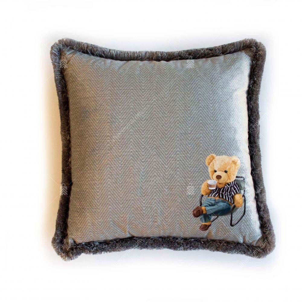 EY264 Piknikçi Teddy Fırfırlı Yastık