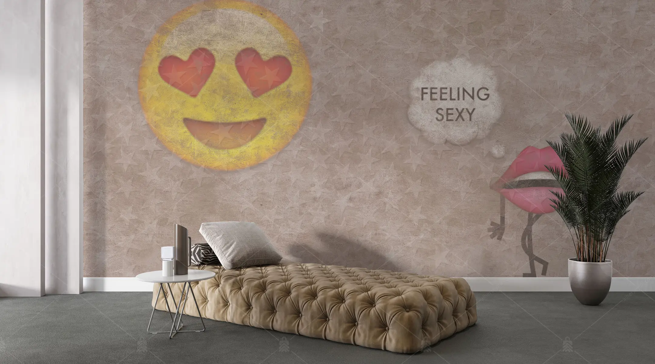 GRP750273 Pop Art Emojiler Poster Duvar Kağıdı
