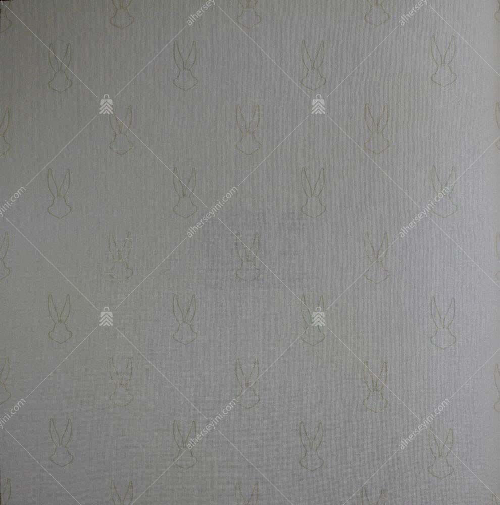8935-2 Bugs Bunny Desenli Duvar Kağıdı