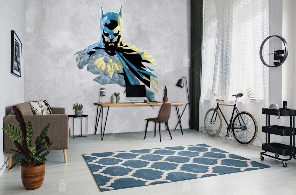 2072 Warner Bros Batman Çocuk Odası Poster Duvar Kağıdı Uygulama
