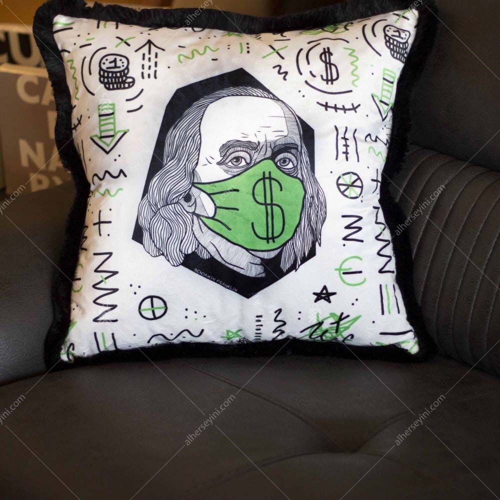 EY285 Benjamin Franklin Yastık Uygulama
