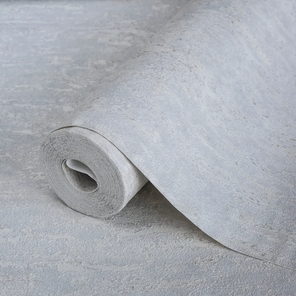1003-4 Adawall Signature Gri Renk Dokulu Duvar Kağıdı