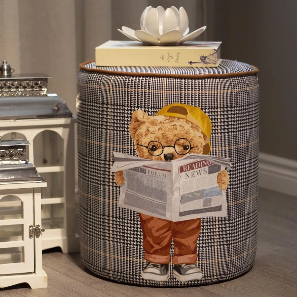PUF104 Adawall Home Gazeteci Teddy Puf Koltuk