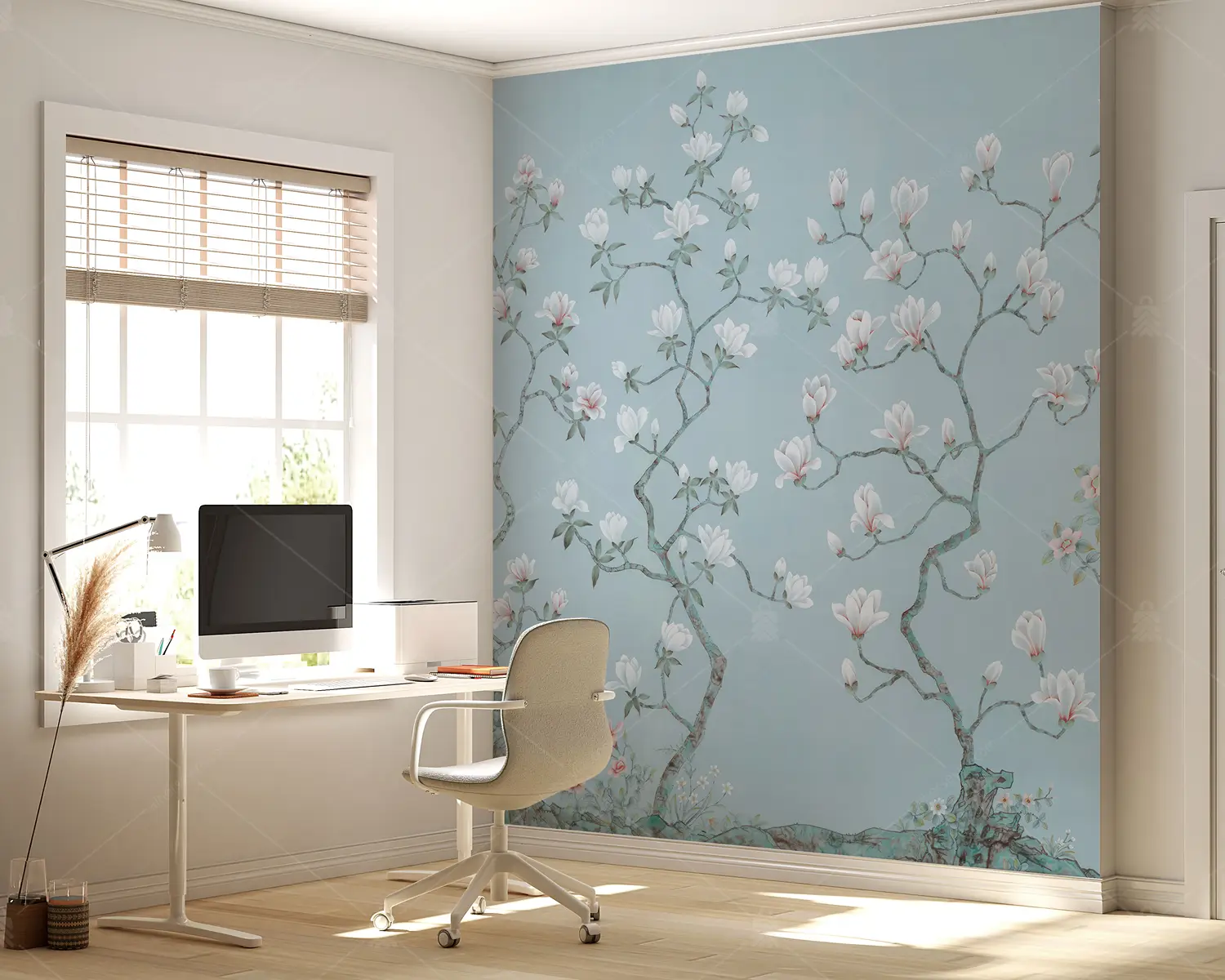 GRP260091 Chinoiserie Tasarım Poster Duvar Kağıdı