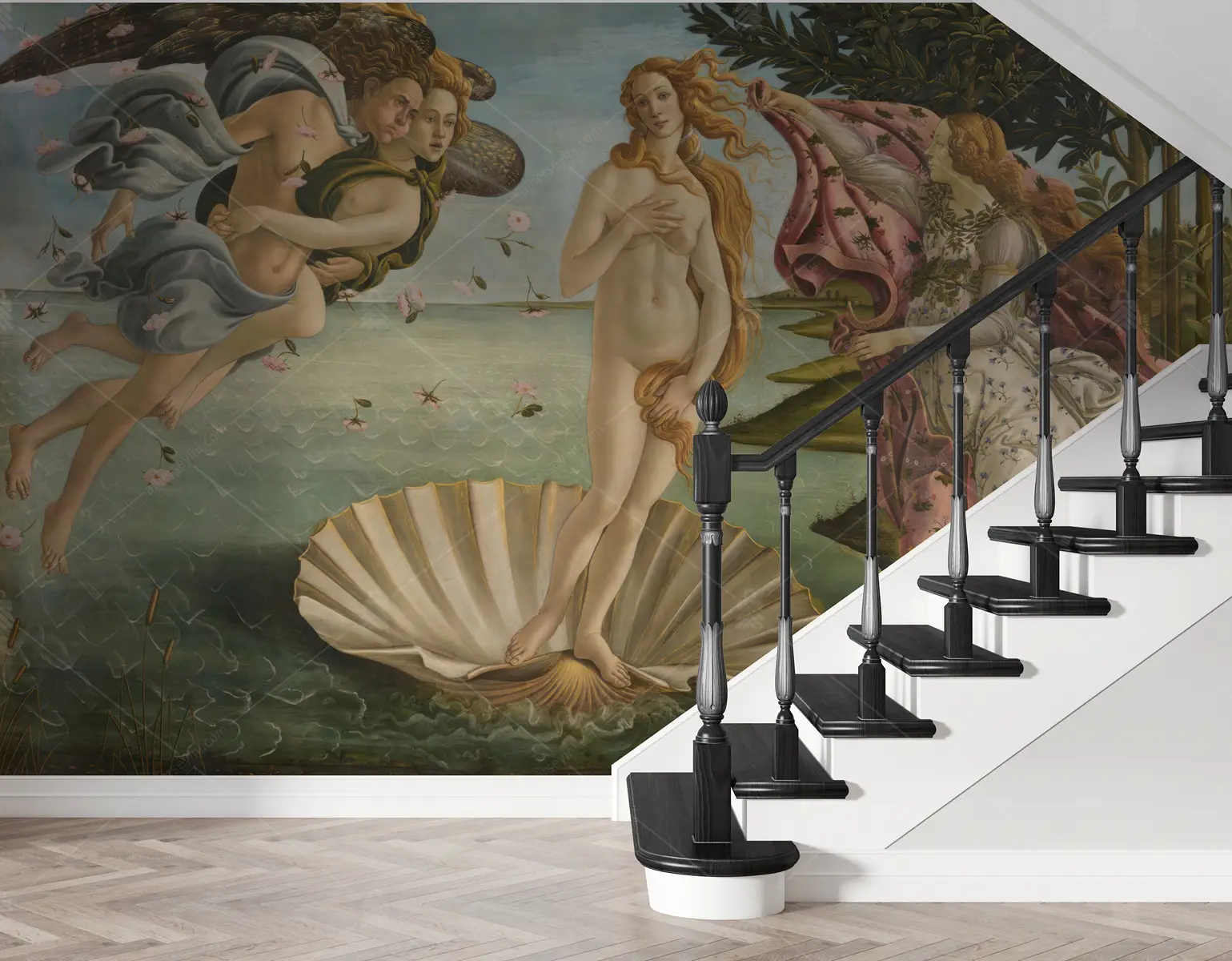GRP330005 Sandro Botticelli Venüs'ün Doğuşu Poster Duvar Kağıdı