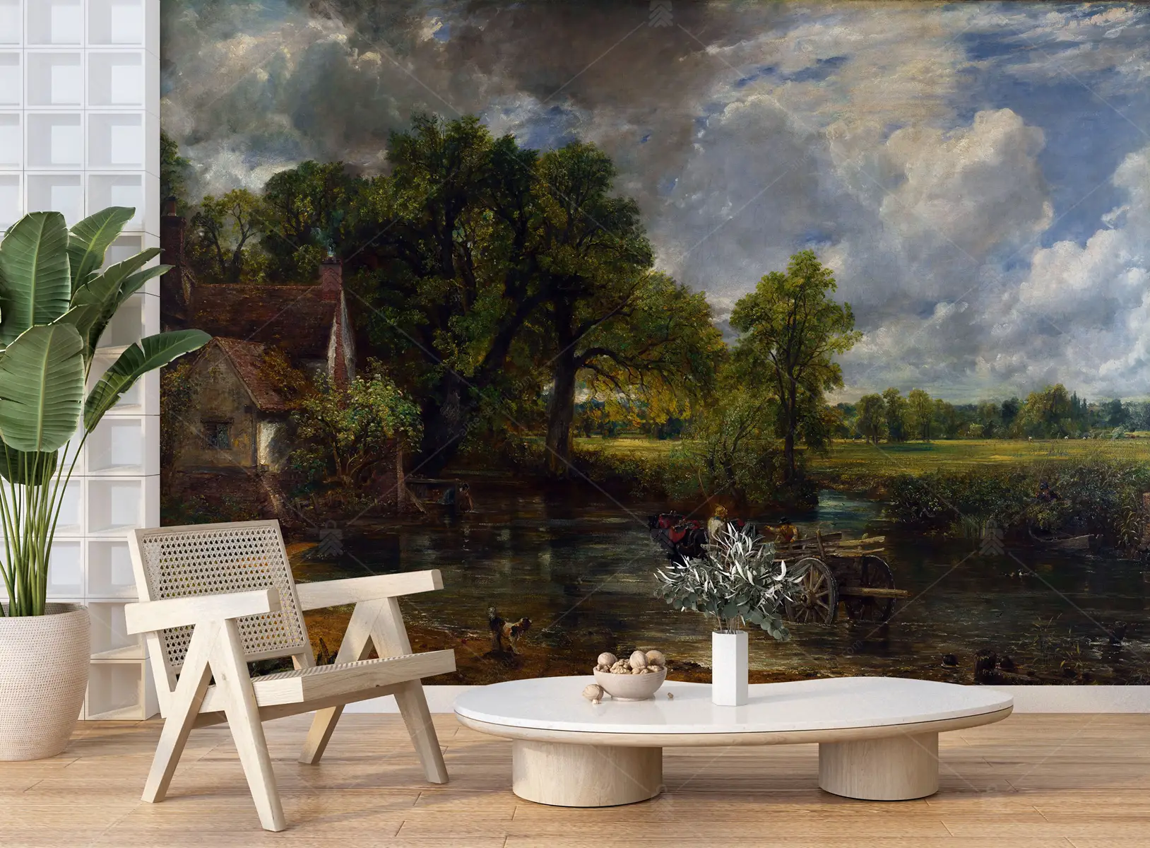 GRP340040 Saman Arabası John Constable Sanatsal Poster Duvar Kağıdı