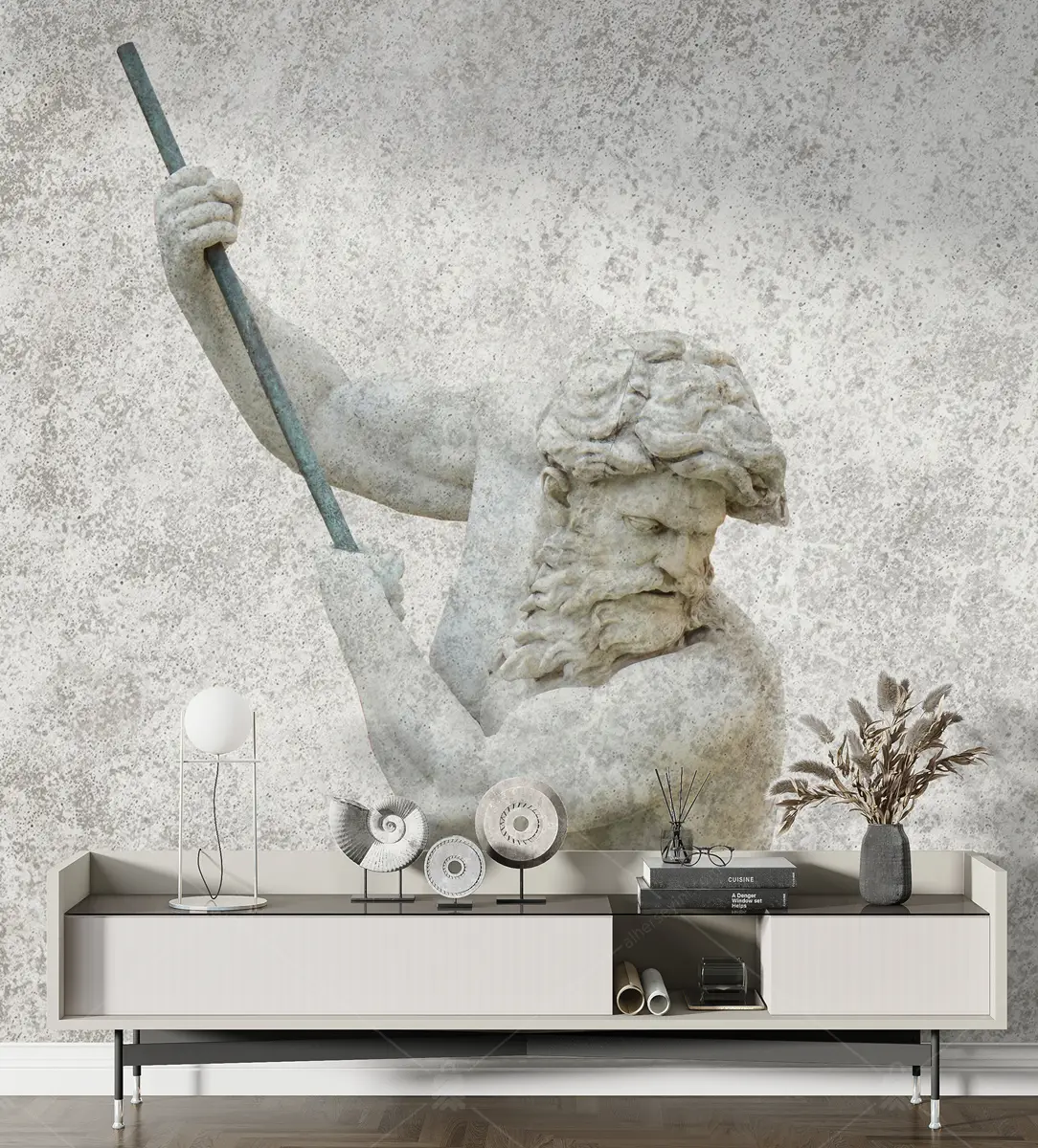 GRP350162 Poseidon Yunan Tanrısı Poster Duvar Kağıdı