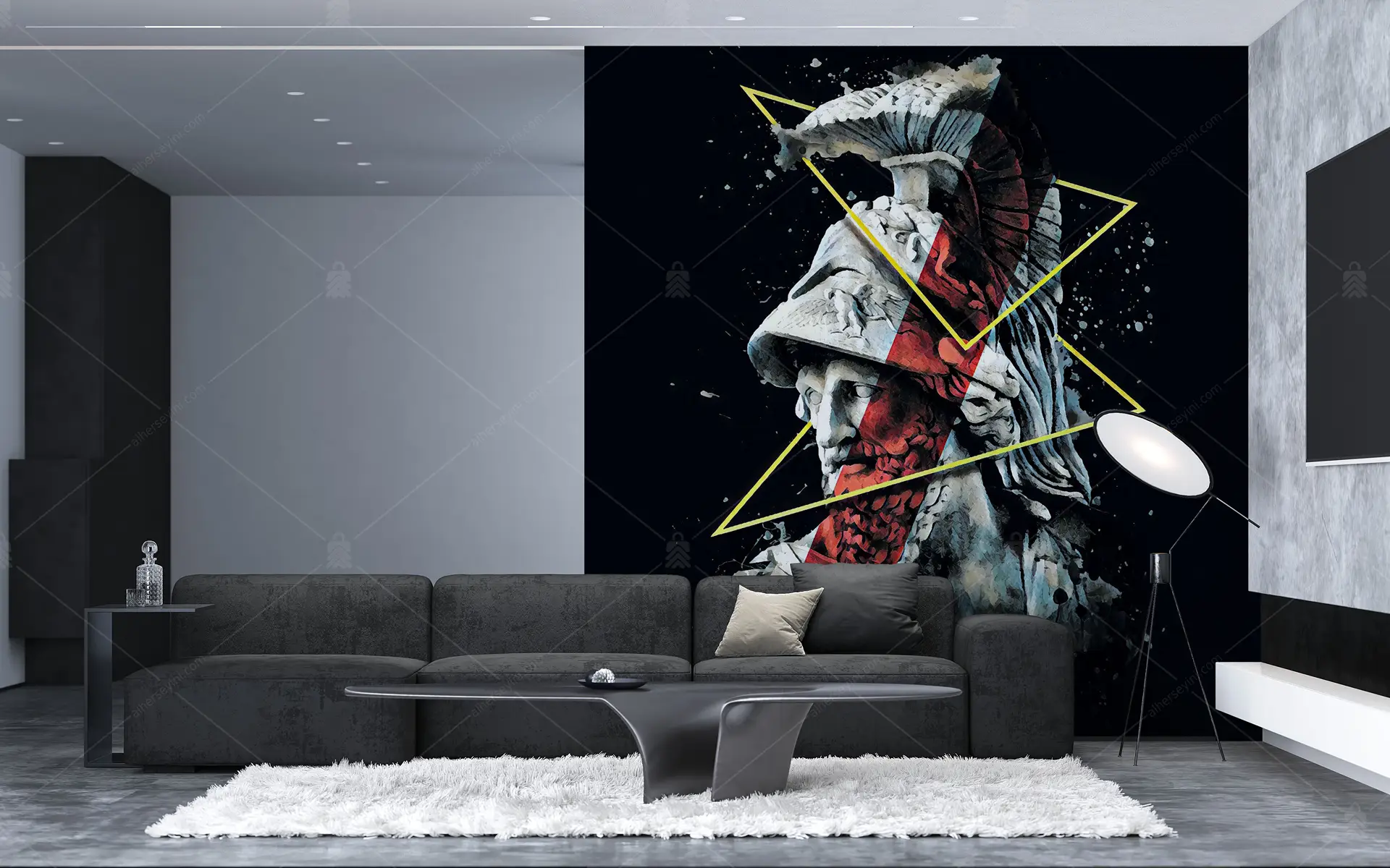 GRP350210 Zeus Pop Art Tarzı Poster Duvar Kağıdı