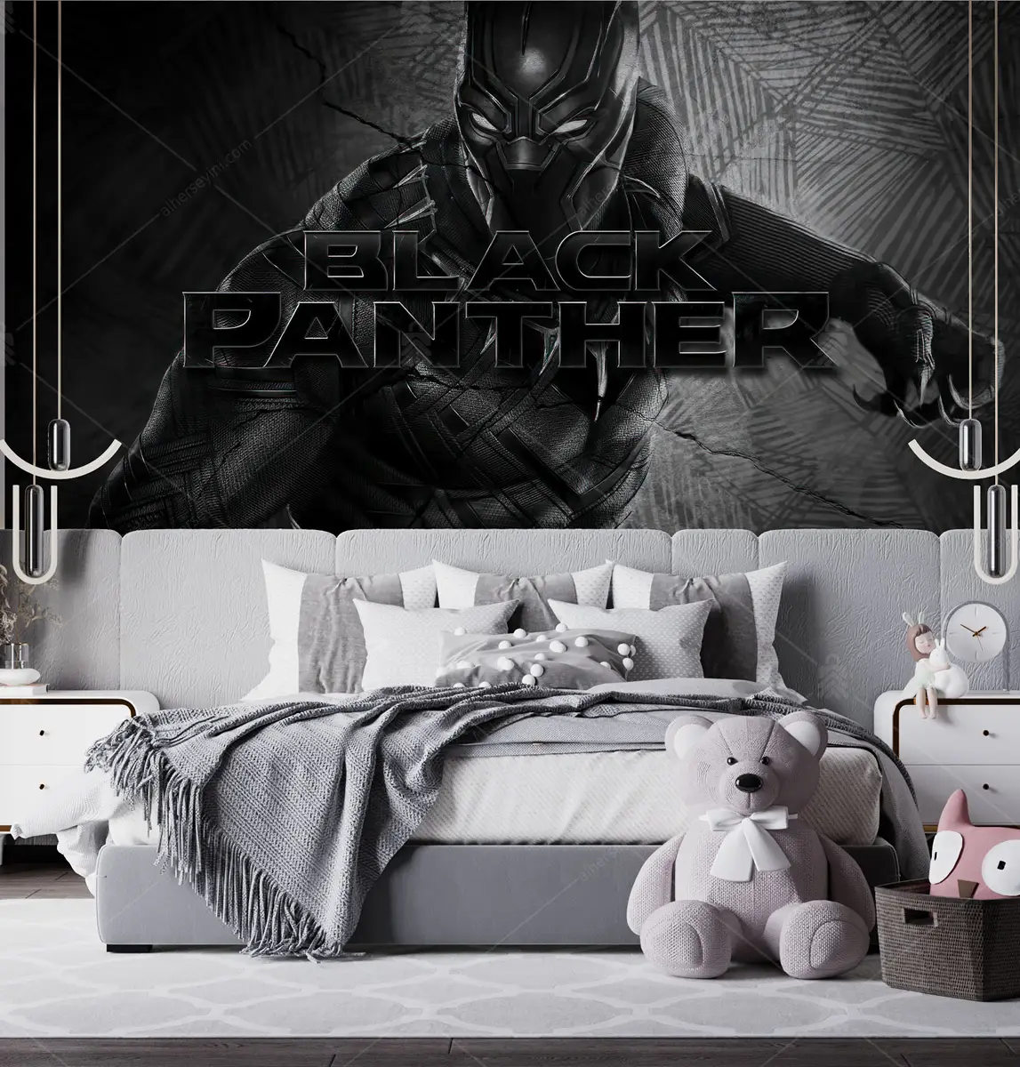 GRP570069 Black Panther Genç Odası Poster Duvar Kağıdı
