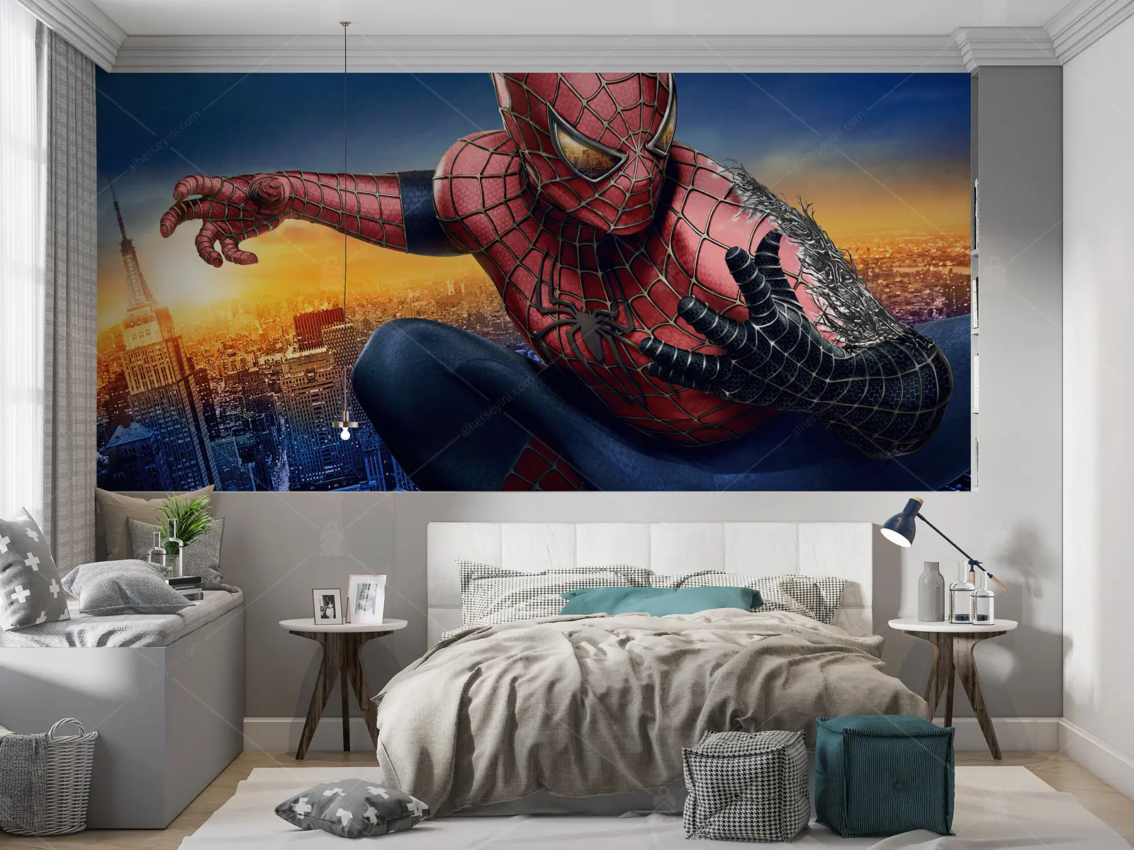GRP570070 Spiderman Genç Odası Poster Duvar Kağıdı