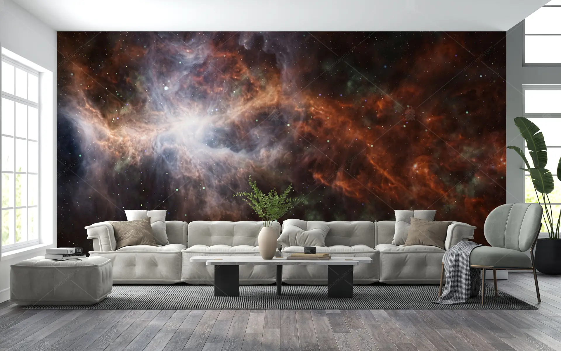 GRP630021 Galaksi Nebula Poster Duvar Kağıdı