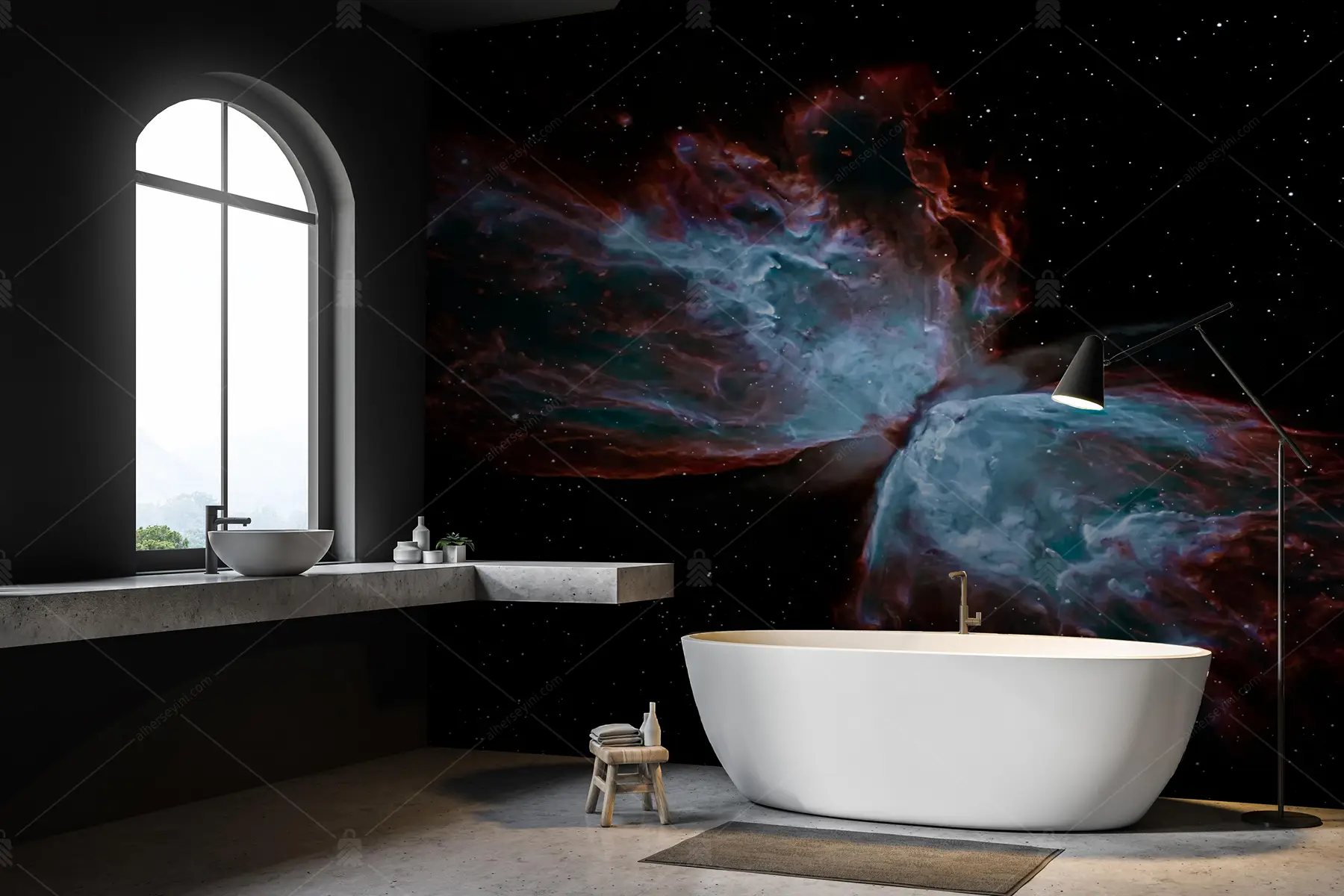 GRP630032 Kelebek Nebula Poster Duvar Kağıdı