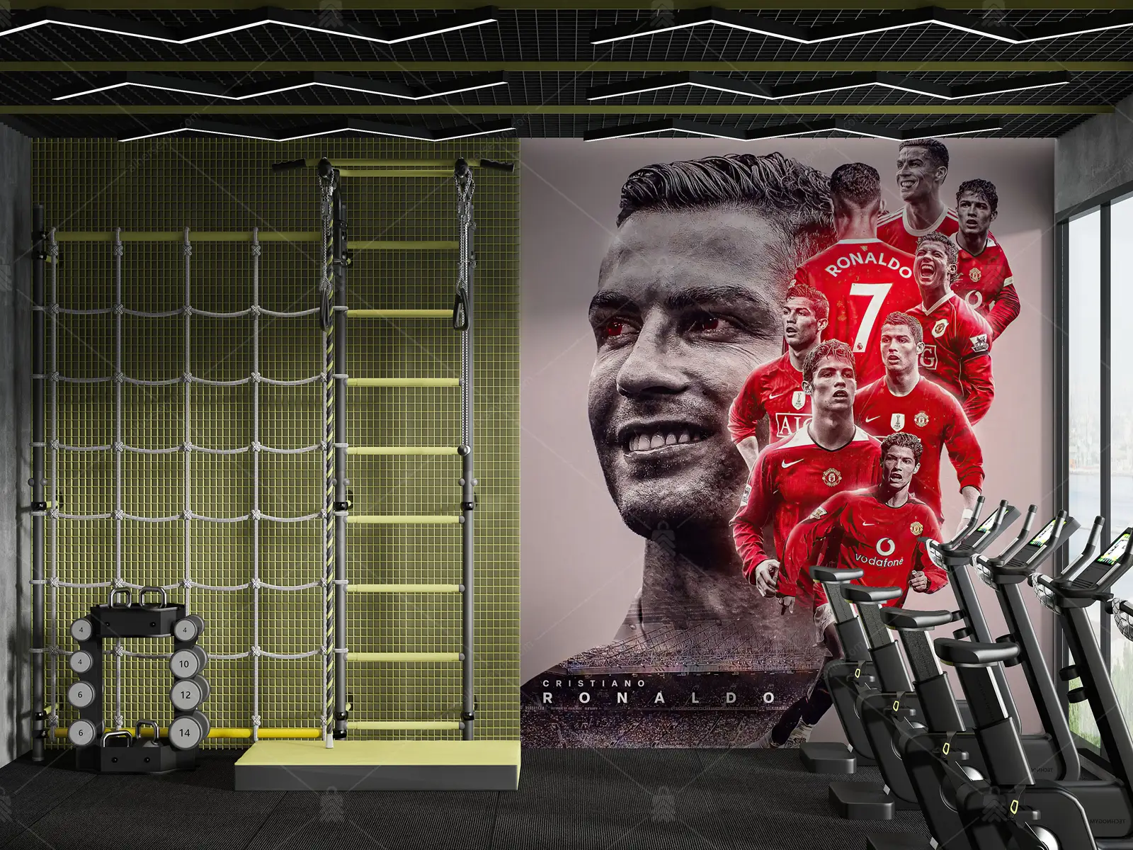 GRP650142 Cristiano Ronaldo Poster Duvar Kağıdı