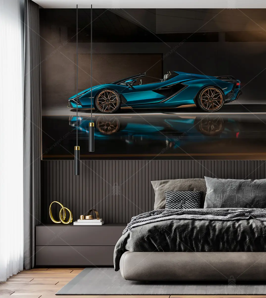 GRP660010 Lamborghini Sian Poster Duvar Kağıdı