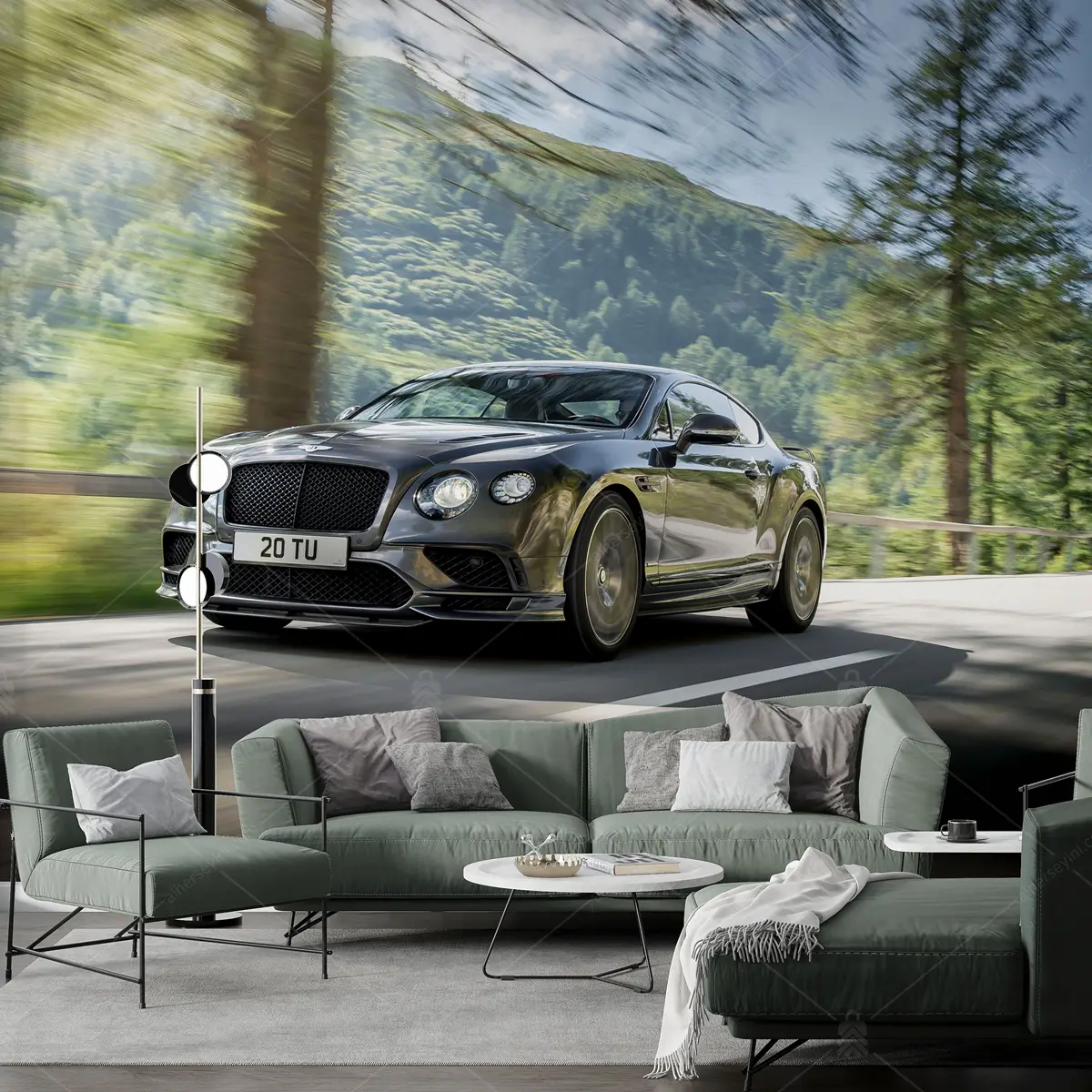 GRP660025 Bentley Araç Poster Duvar Kağıdı