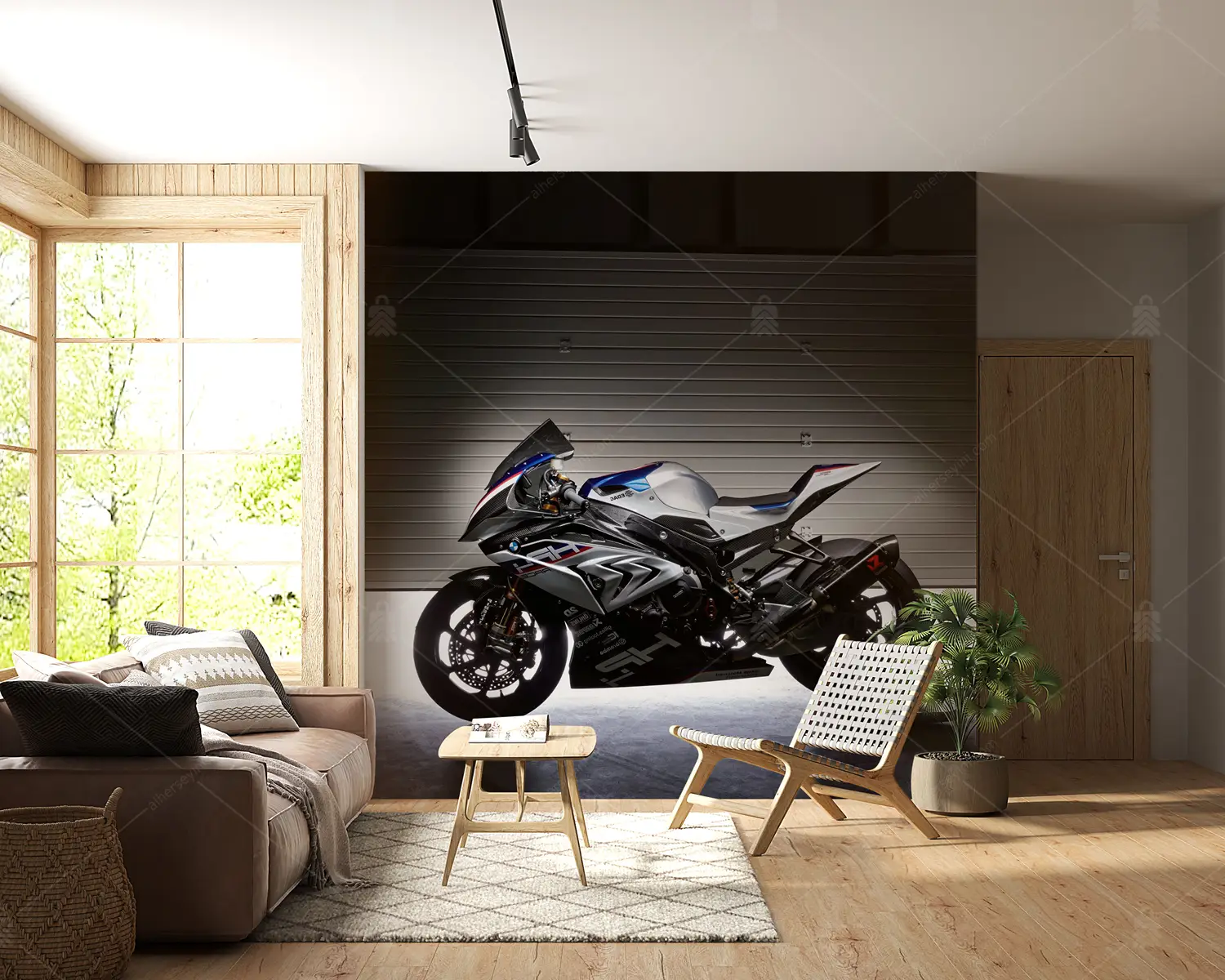GRP660041 BMW HP4 Motor Poster Duvar Kağıdı