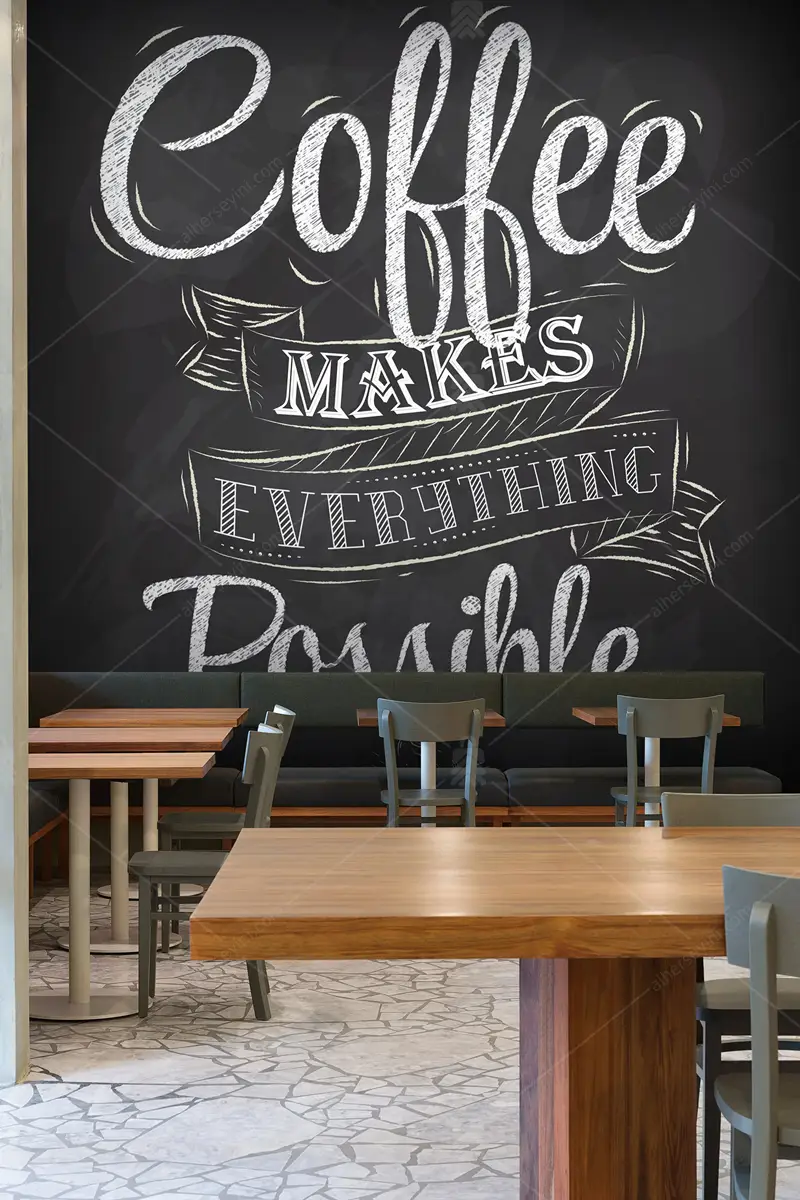 GRP680006 Cafe Poster Duvar Kağıdı