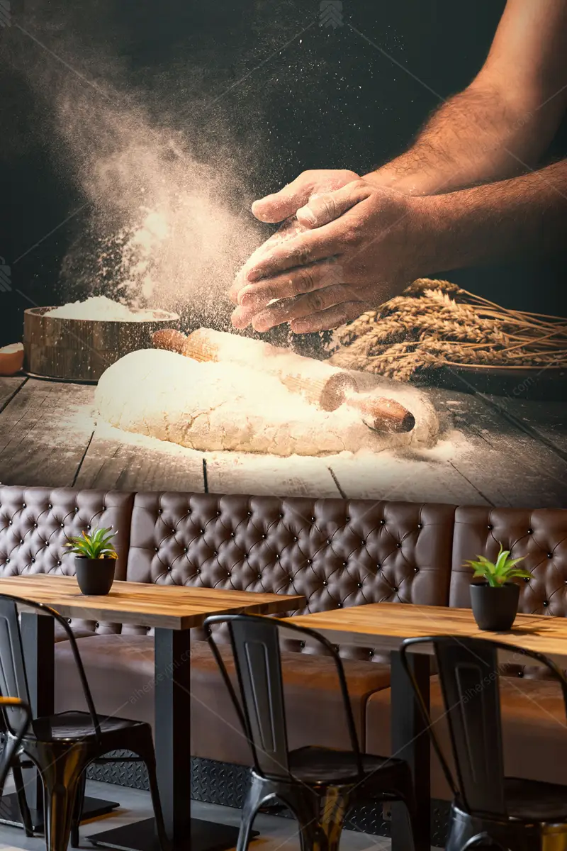 GRP680012 Bakery Poster Duvar Kağıdı