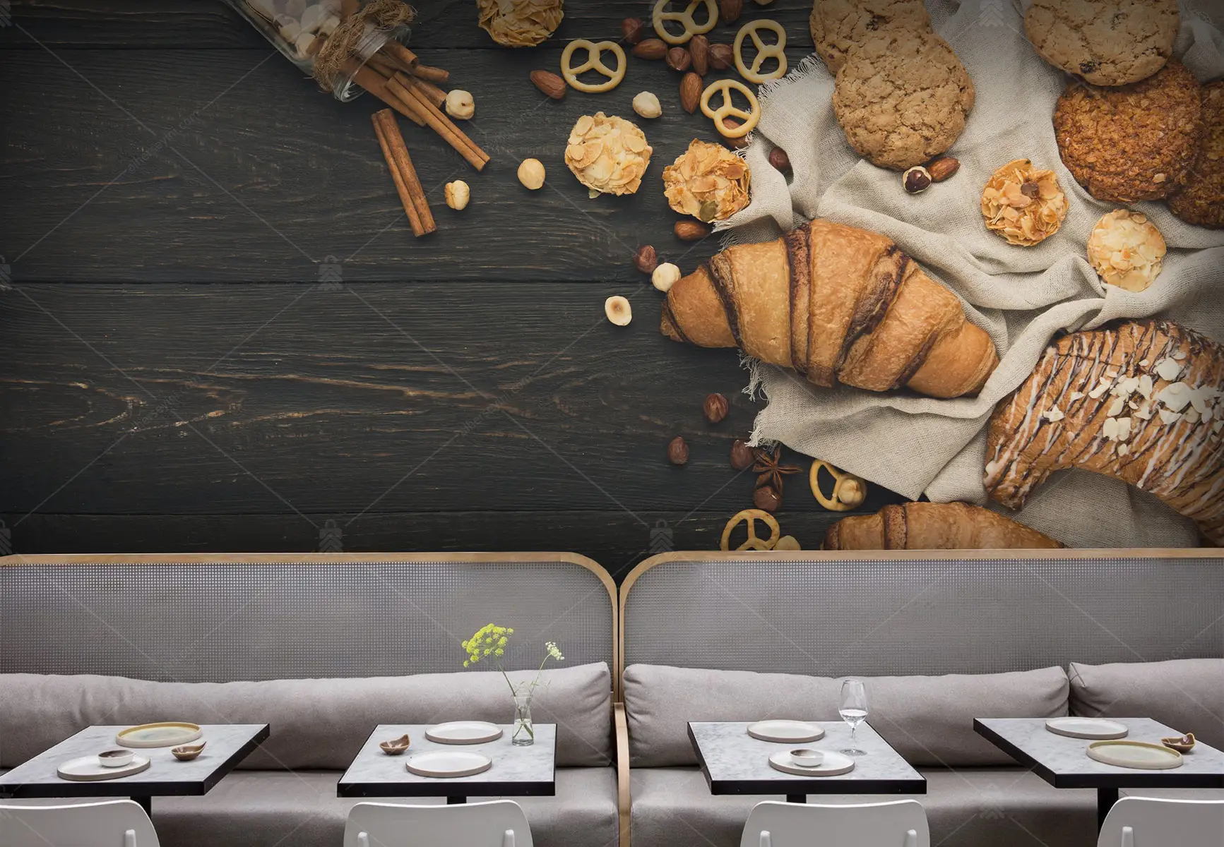 GRP680023 Bakery Shop Poster Duvar Kağıdı