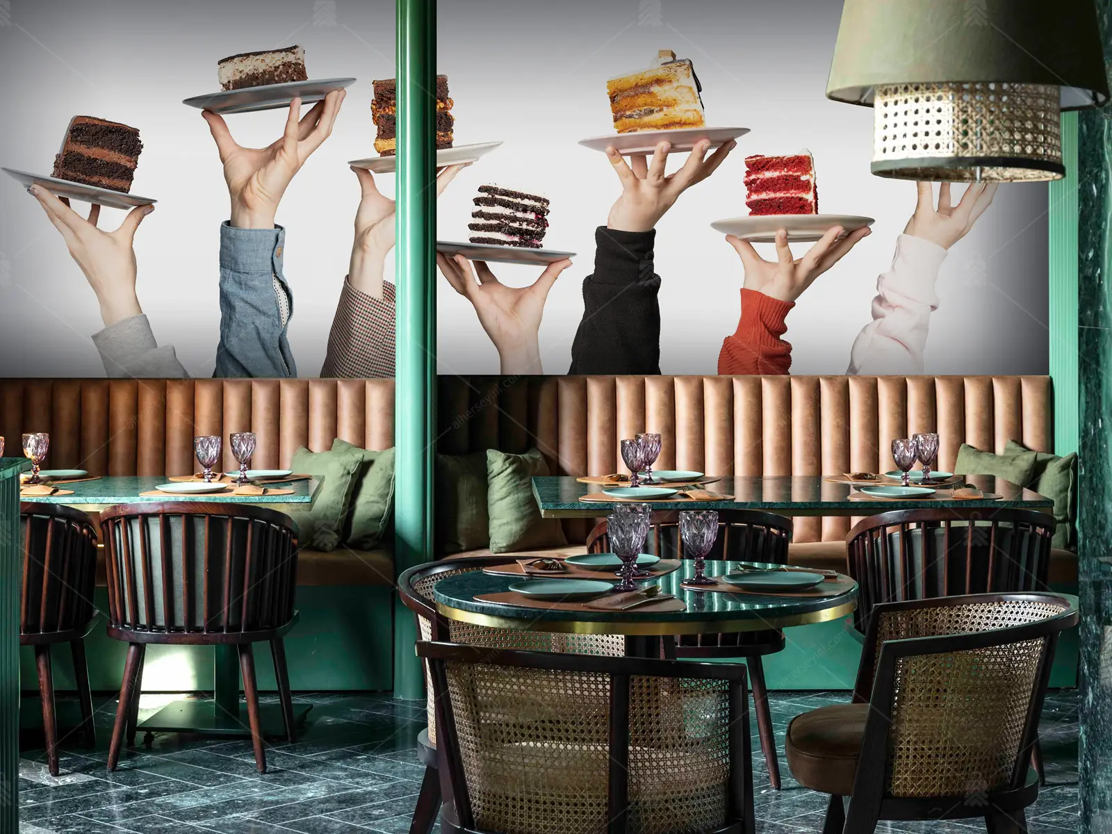 GRP680045 Coffee Shop Poster Duvar Kağıdı