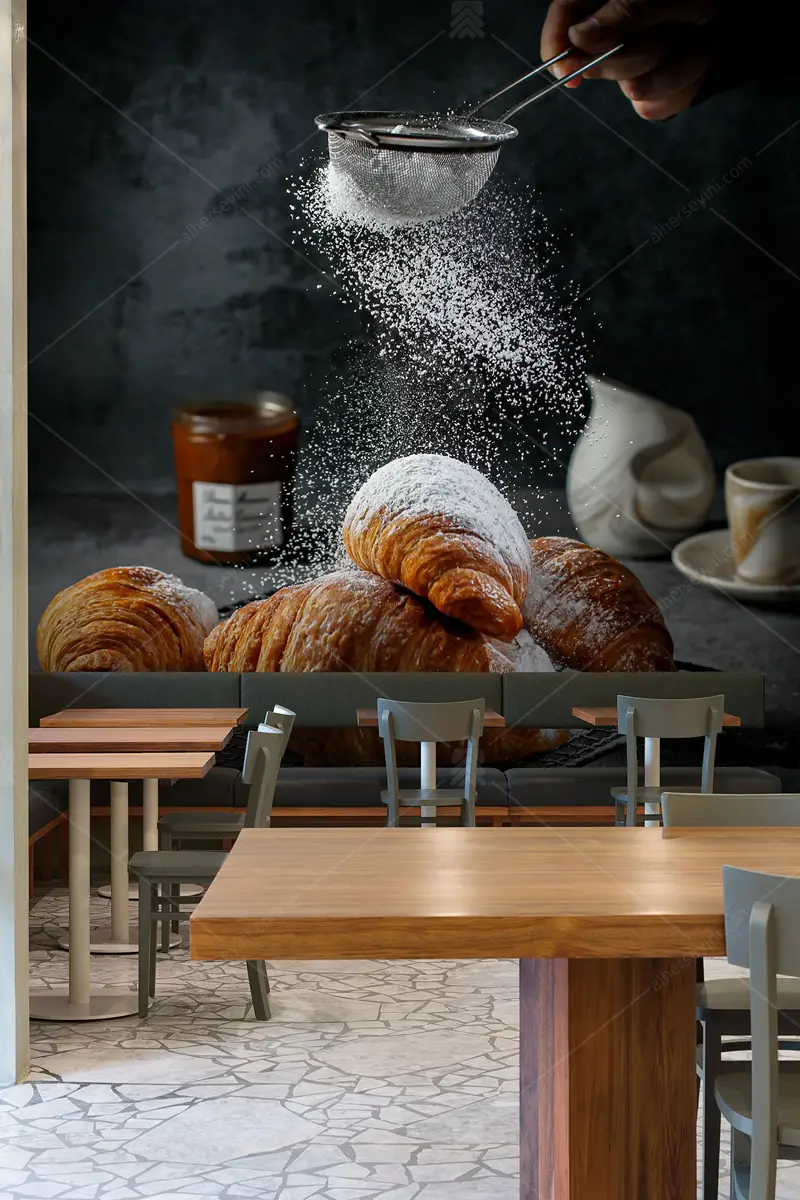 GRP680056 Bakery Fırın Poster Duvar Kağıdı
