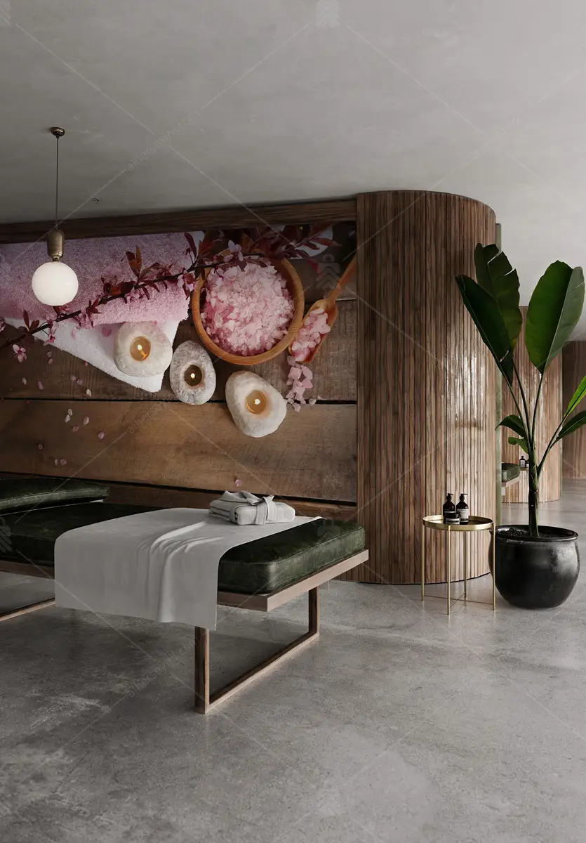 GRP690009 Cilt Bakımı Spa Poster Duvar Kağıdı