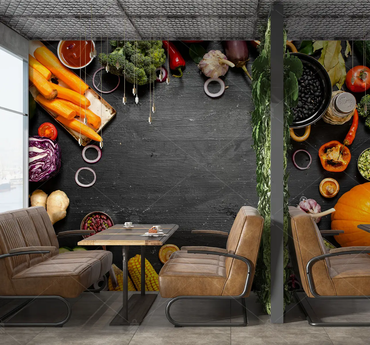 GRP730014 Restaurant Poster Duvar Kağıdı