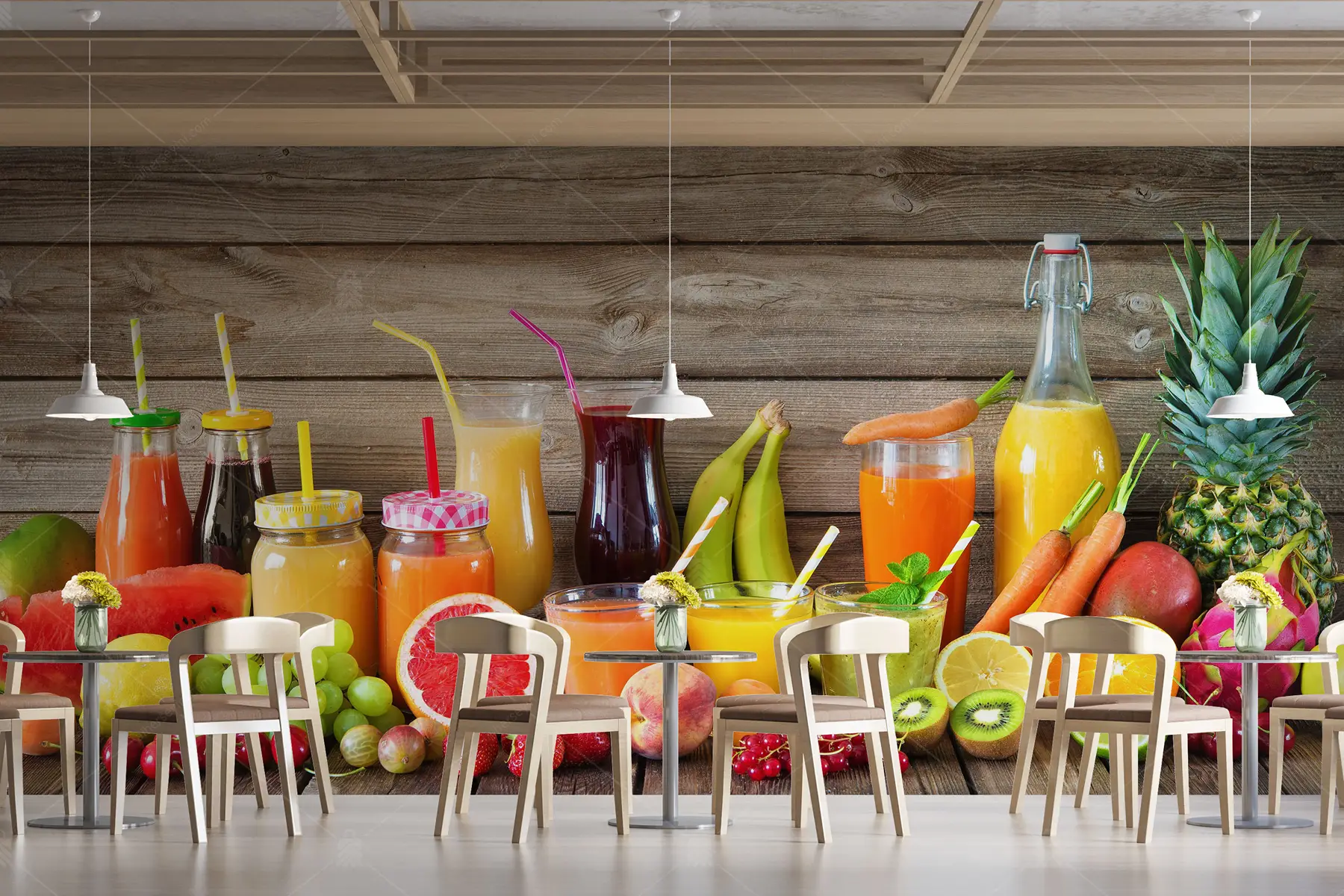 GRP730023 Vitamin Bar Poster Duvar Kağıdı