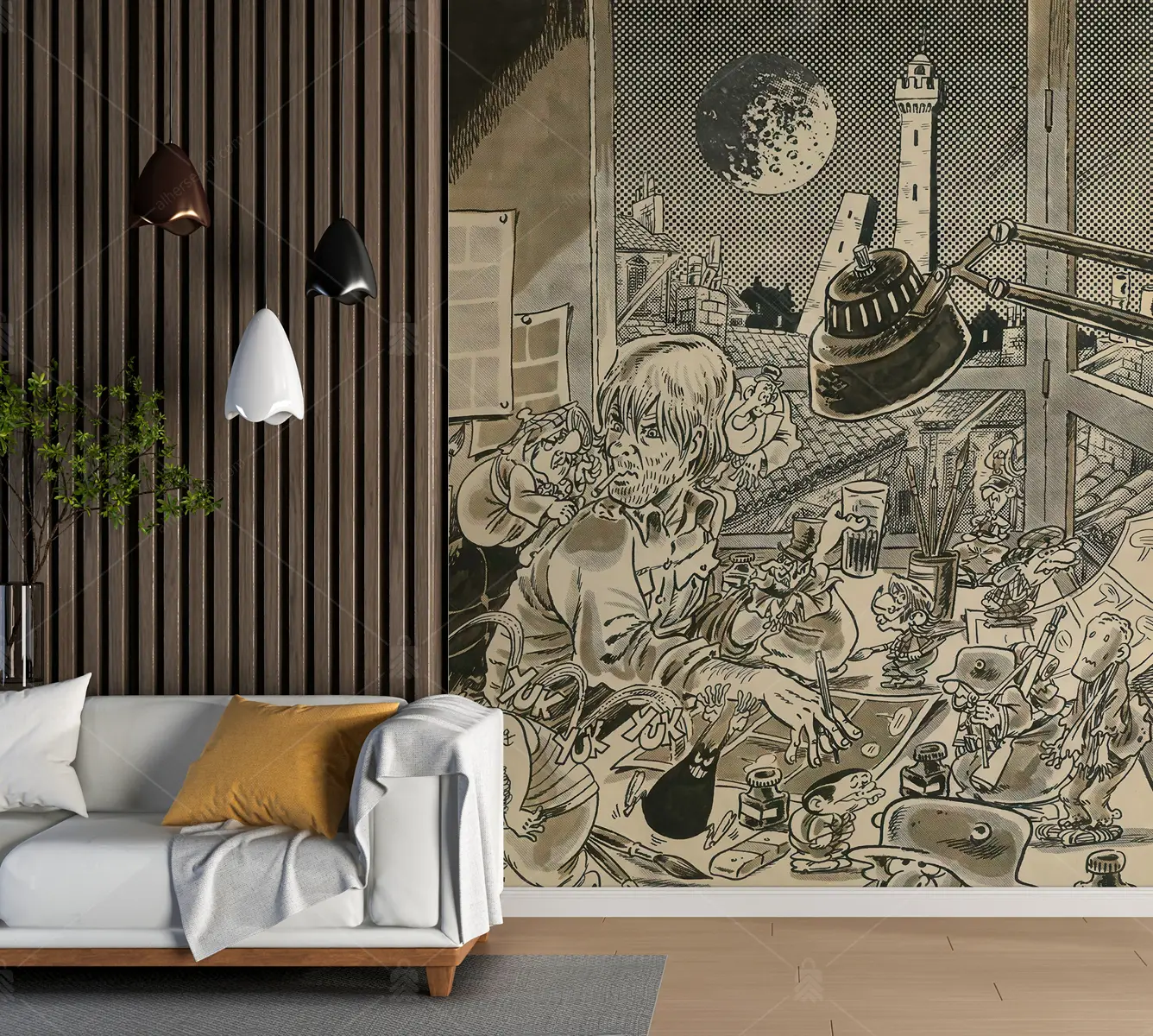 GRP750043 Çizgi Roman Poster Duvar Kağıdı