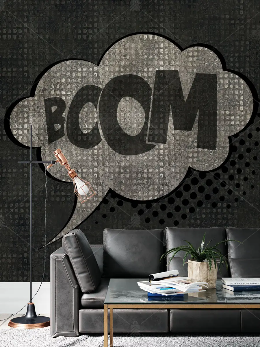 GRP750074 Boom PopArt Poster Duvar Kağıdı