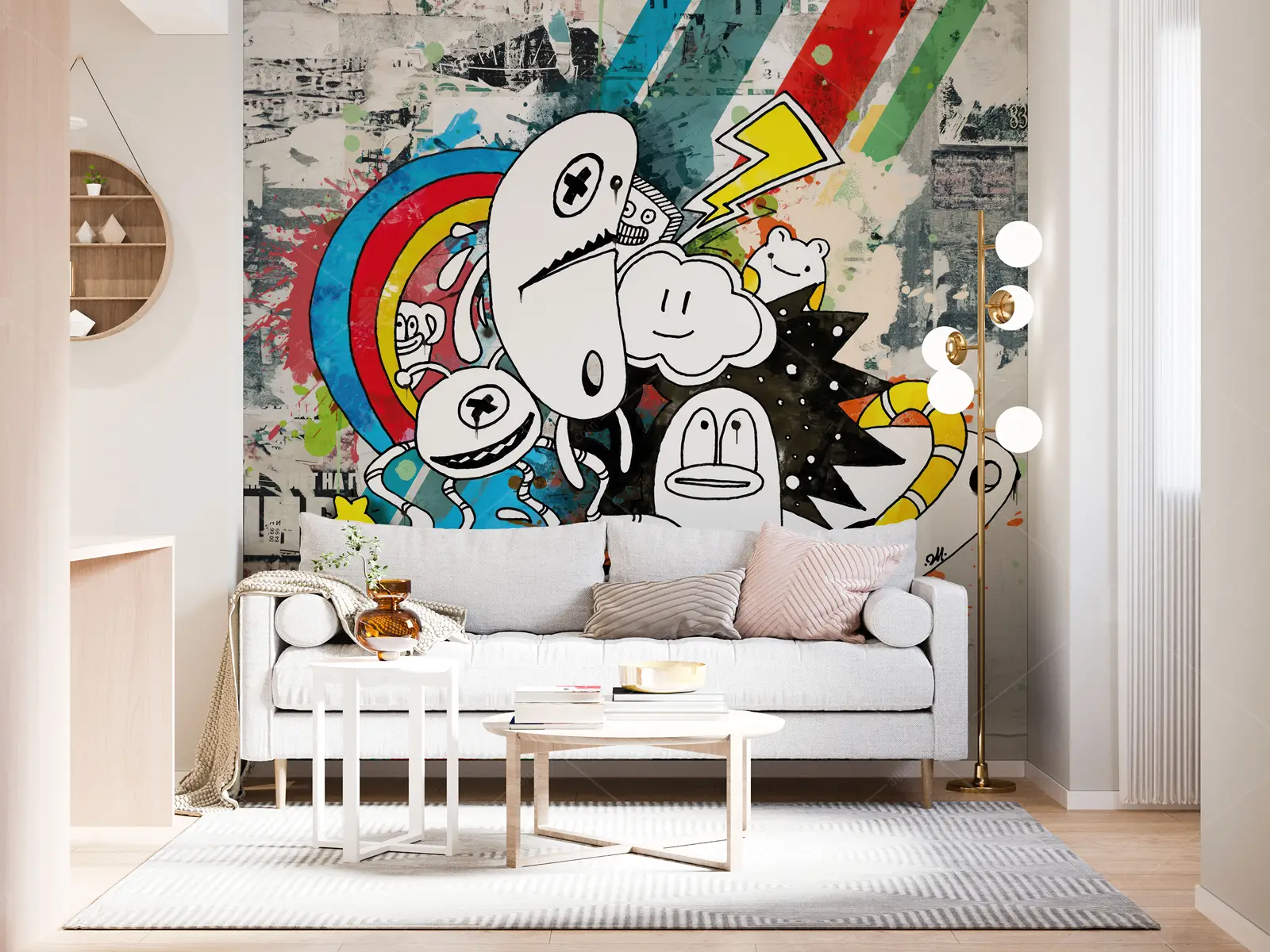 GRP750097 Eğlenceli PopArt Poster Duvar Kağıdı