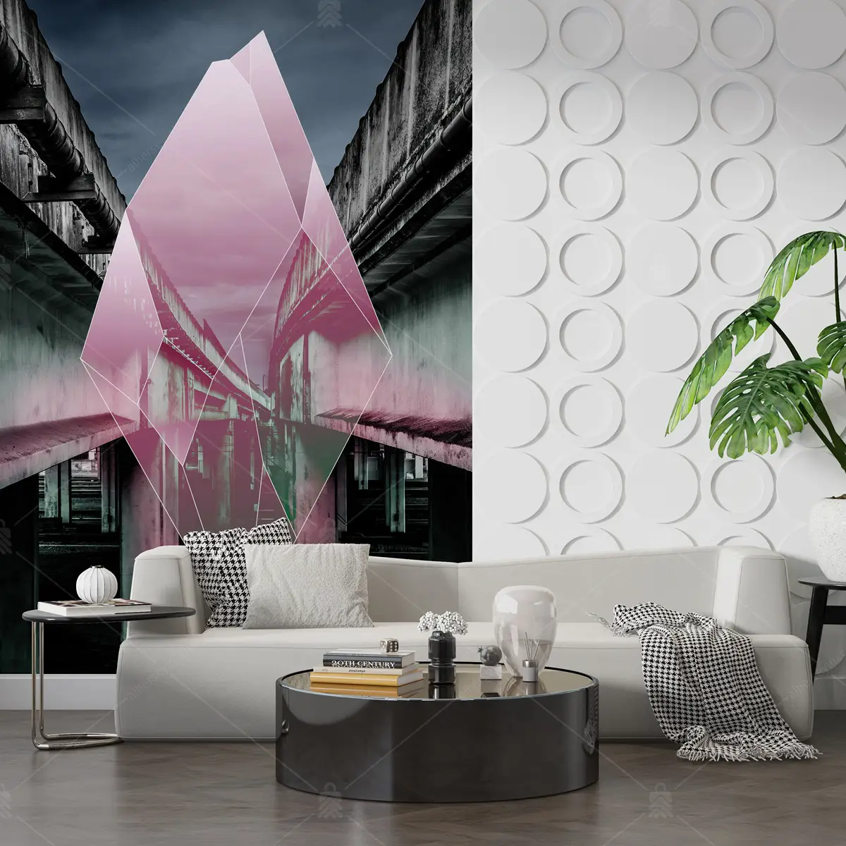 GRP750106 Diamond Köprü Pop Art Poster Duvar Kağıdı
