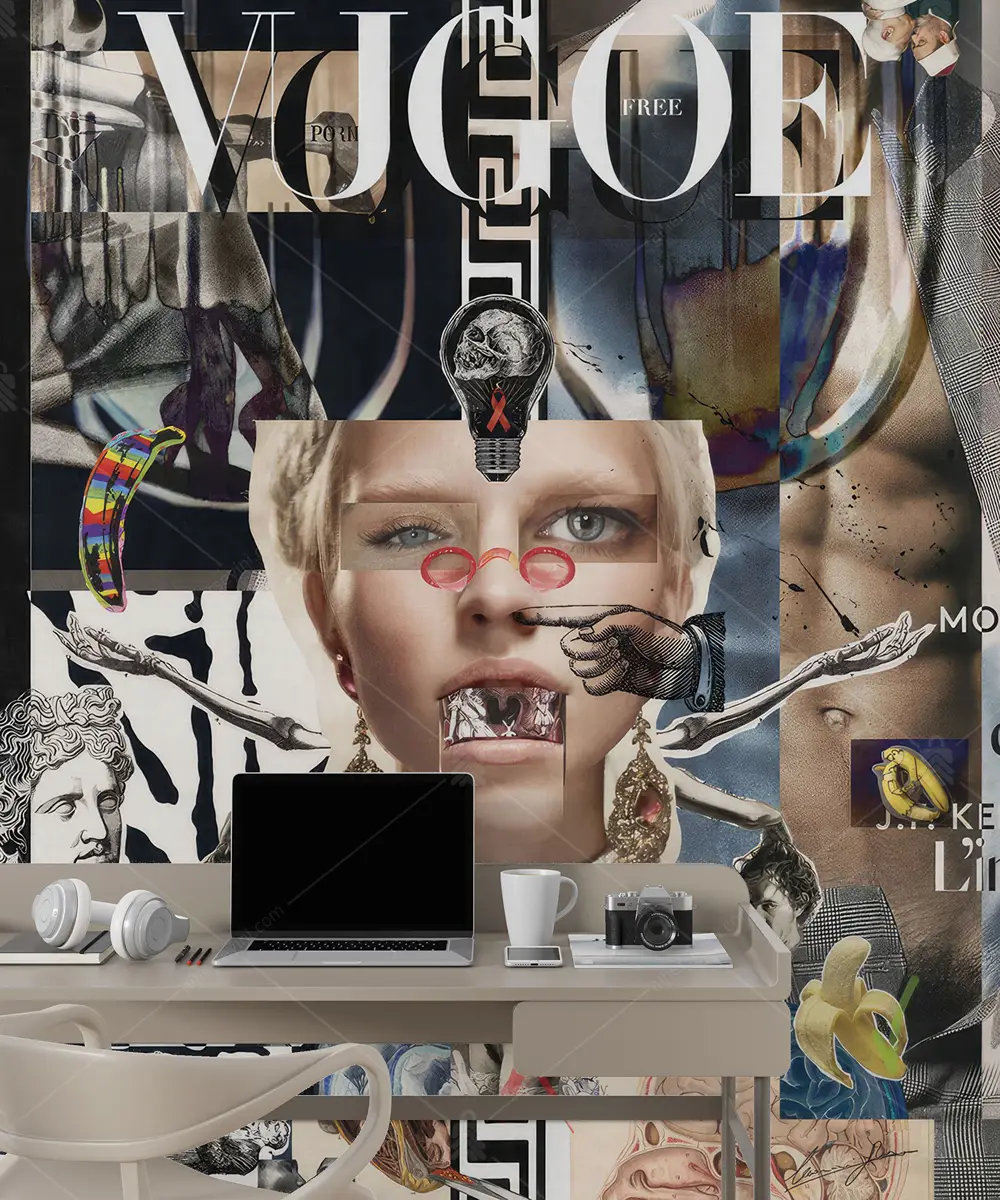 GRP750124 İkonik Pop Art Poster Duvar Kağıdı