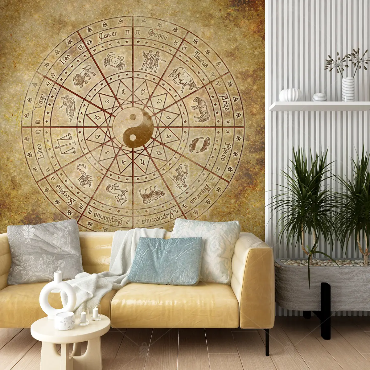 GRP800043 Yin Yang Astroloji Poster Duvar Kağıdı