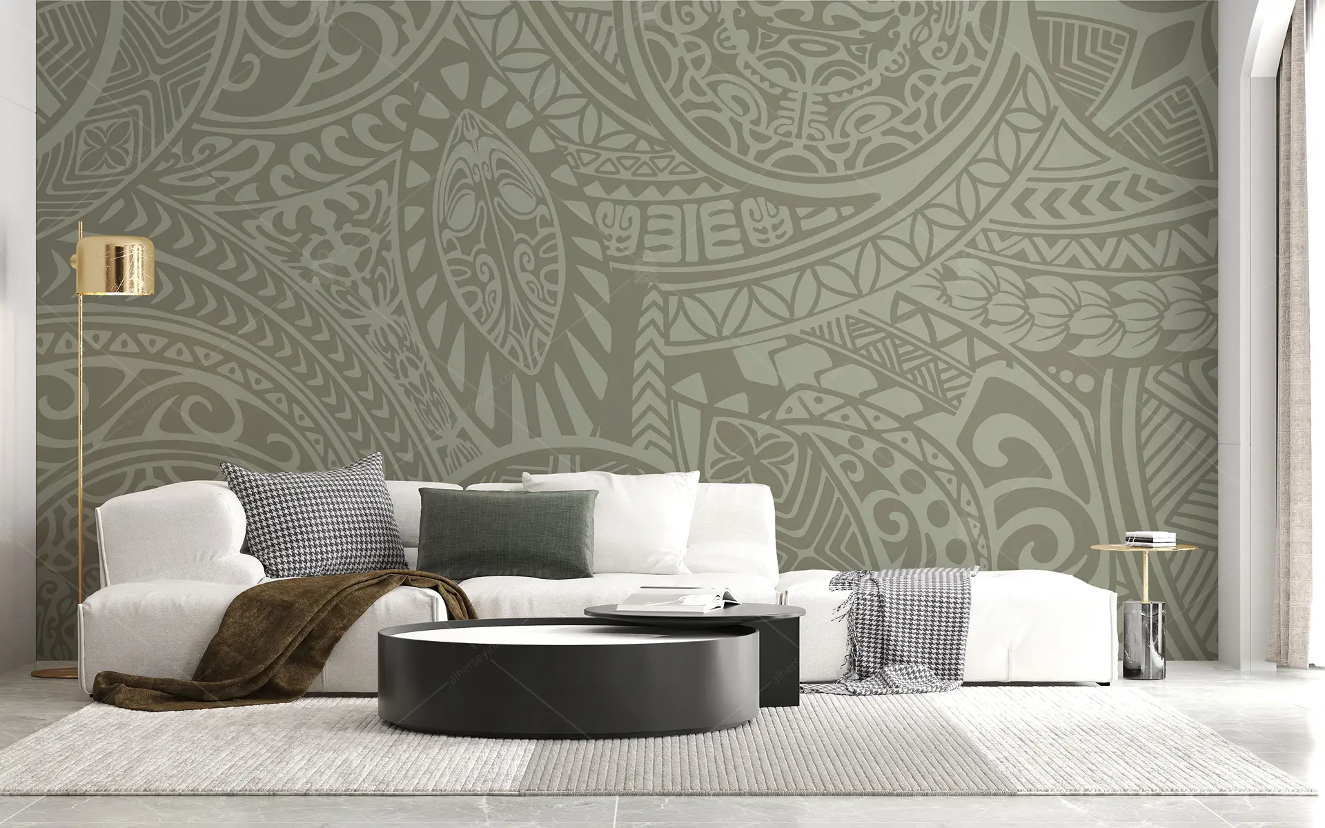 GRP820023 Bohem Motif Poster Duvar Kağıdı