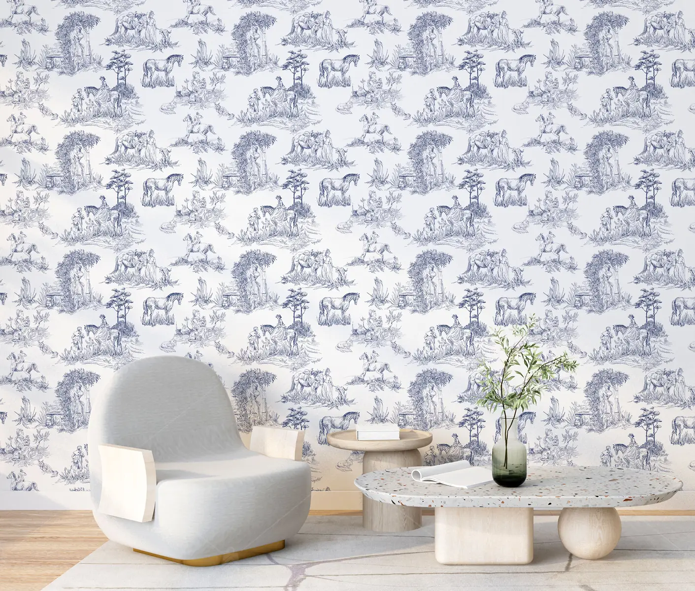 GRP830071 Toile Stili Poster Duvar Kağıdı