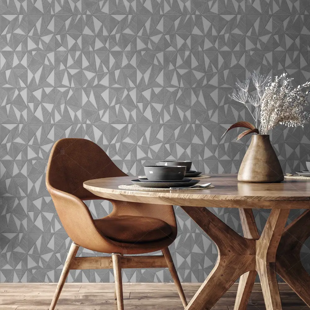 23204-3 Adawall Omega Modern Geometrik Duvar Kağıdı