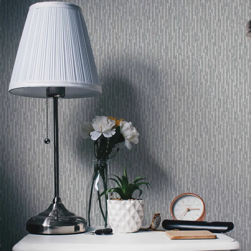 23205-3 Adawall Omega Çizgili Geometrik Duvar Kağıdı