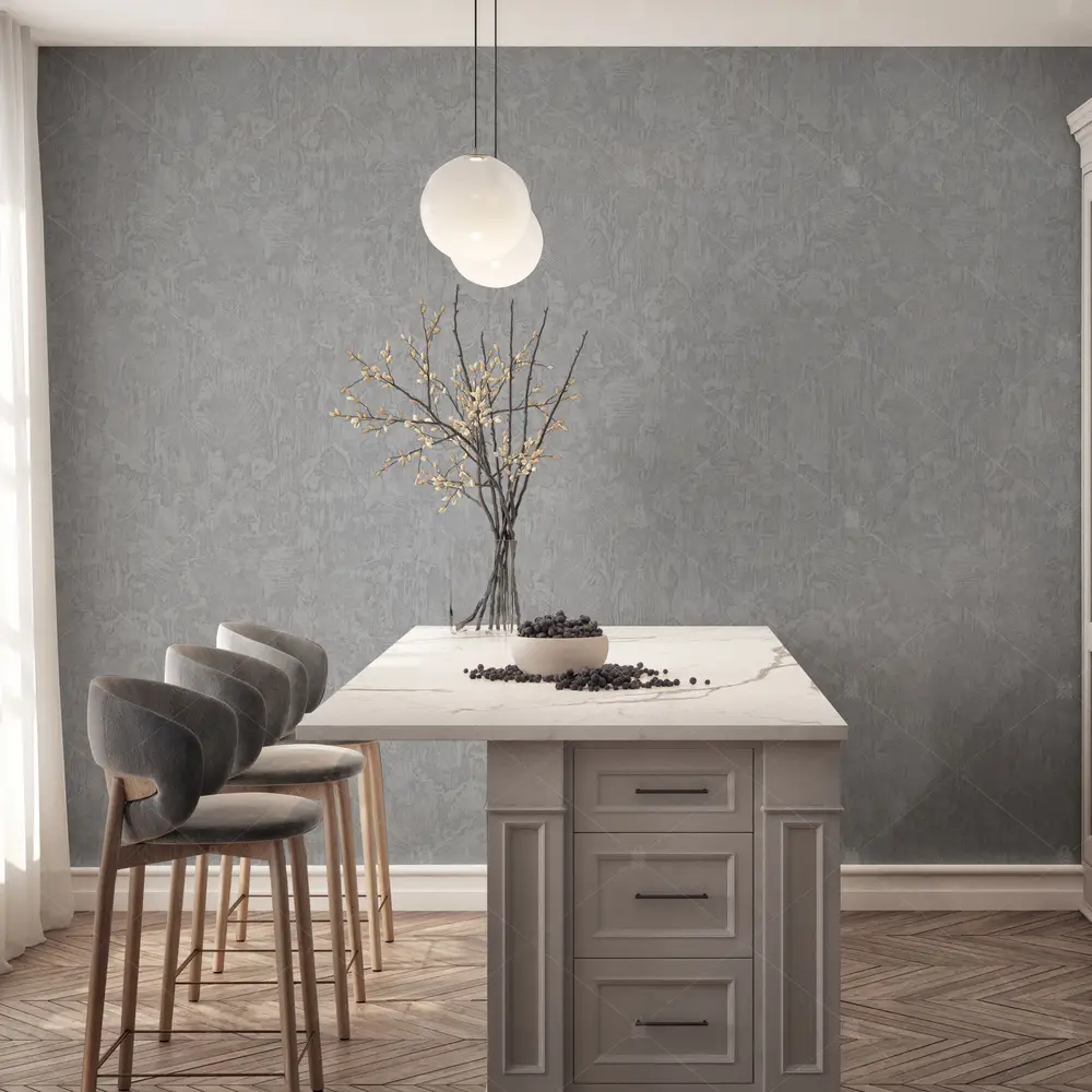 23213-4 Adawall Omega Dokulu Eskitilmiş Desen Duvar Kağıdı
