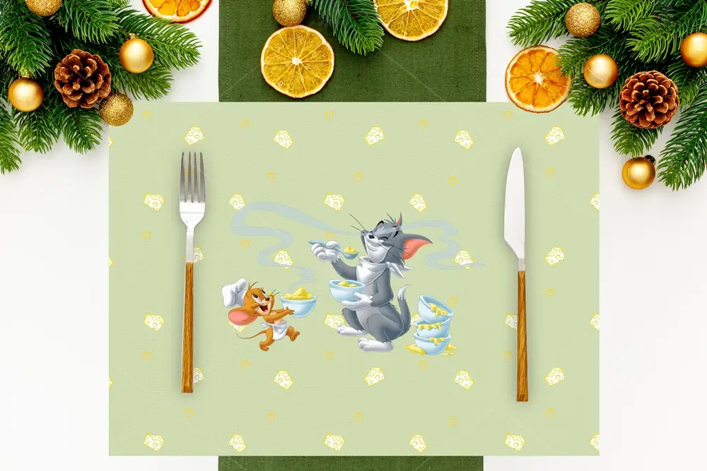 Tom ve Jerry Desen Amerikan Servis ASK2147