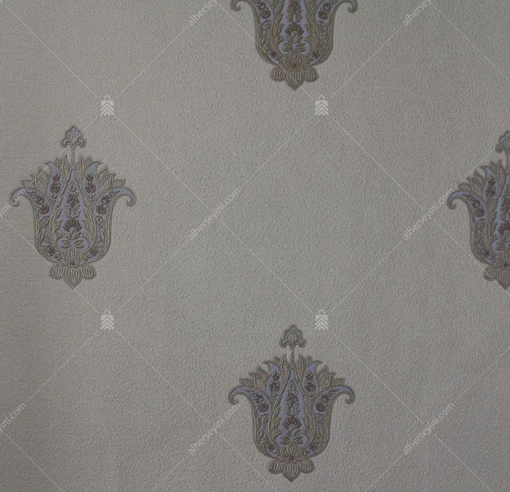 5807-2-Beige-Gray-Classical-Damask-Pattern-Wallpaper-Bej-Gri-Klasik-Damask-Duvar-Kagidi 5807-2 Klasik Desen Duvar Kağıdı