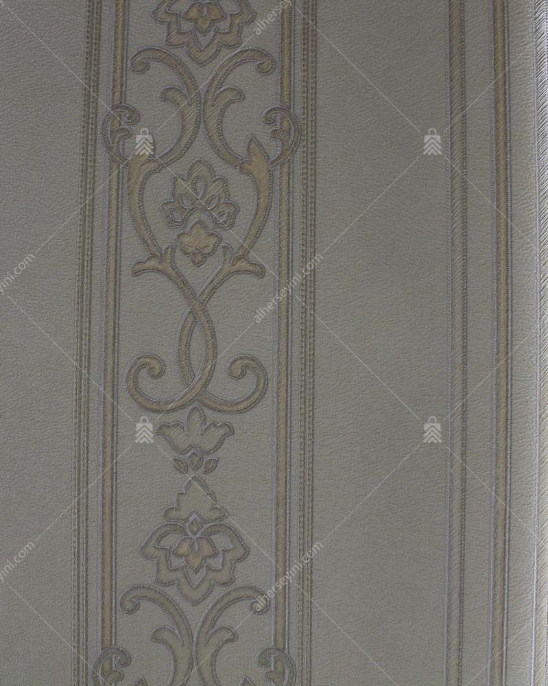 6805-3-Beige-Gold-Striped-Ornament-Wallpaper-Bej-Altin-Klasik-Cizgili-Duvar-Kagidi 6805-3 Rumi Klasik Çizgili Duvar Kağıdı