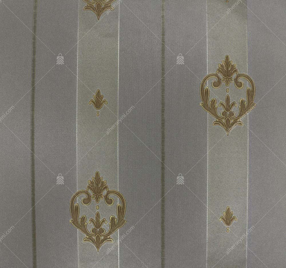 7804-4-Gold-Beige-Striped-Ornament-Wallpaper-Altin-Bej-Klasik-Cizgili-Duvar-Kagidi 7804-4 Adawall Klasik Çizgili Duvar Kağıdı
