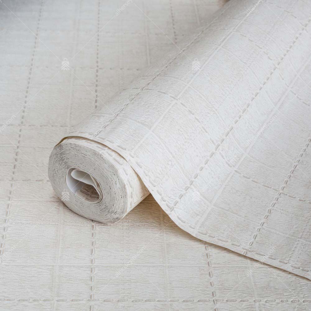 1001-2-Cream-Geometric-Design-Wallpaper-Krem-Geometrik-Duvar-Kagidi-3 1001-2 Krem Geometrik Duvar Kağıdı Rulo