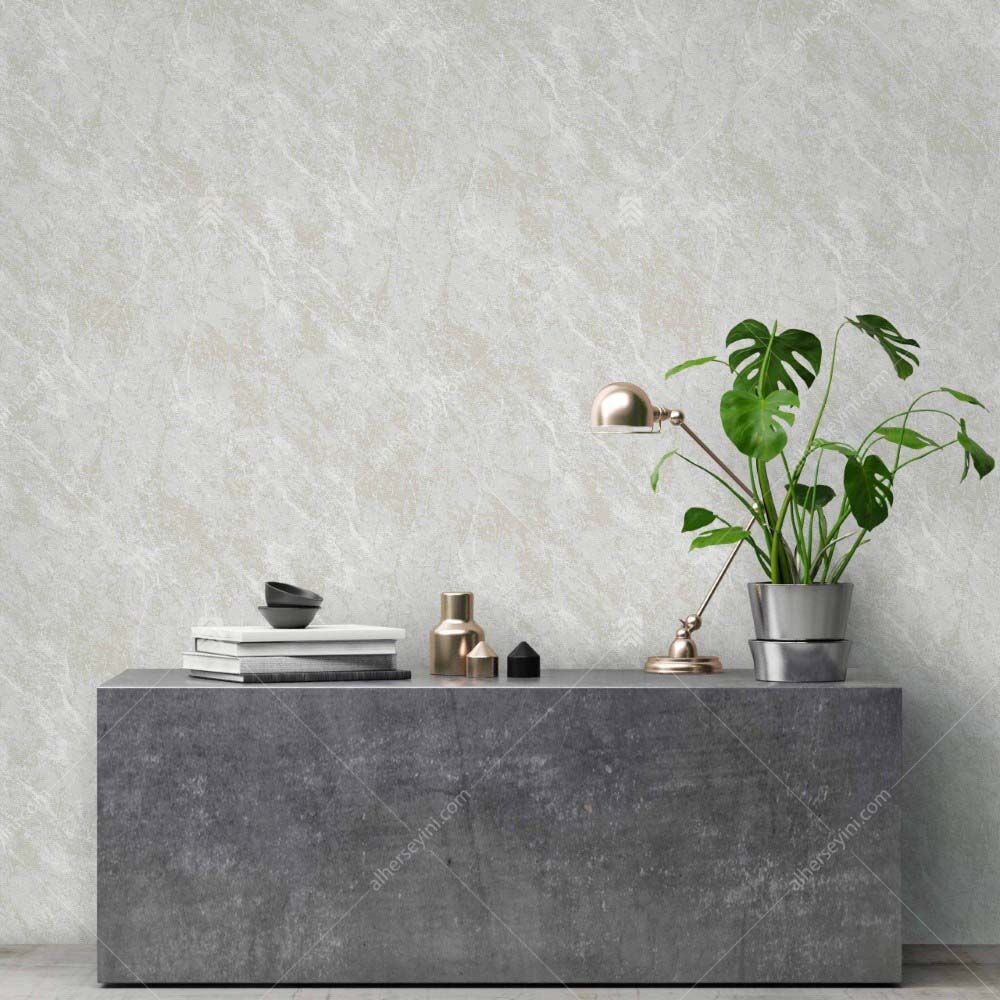 9906-3-Gray-Textured-Wallpaper-Gri-Dokulu-Duvar-Kagidi-3 9906-3 Adawall Tropicano Gri Dokulu Duvar Kağıdı Uygulama