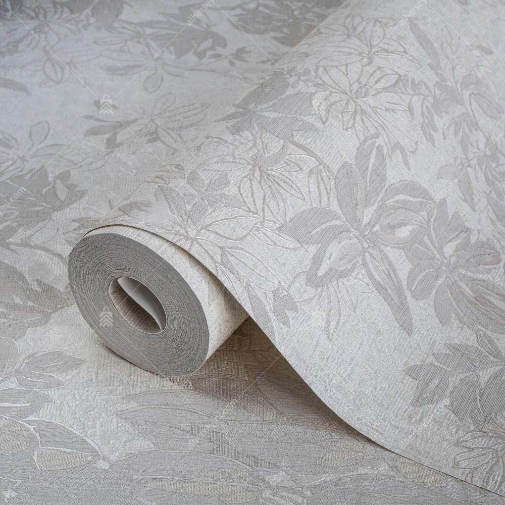 9907-1 Adawall Tropicano Beyaz Duvar Kağıdı Rulo