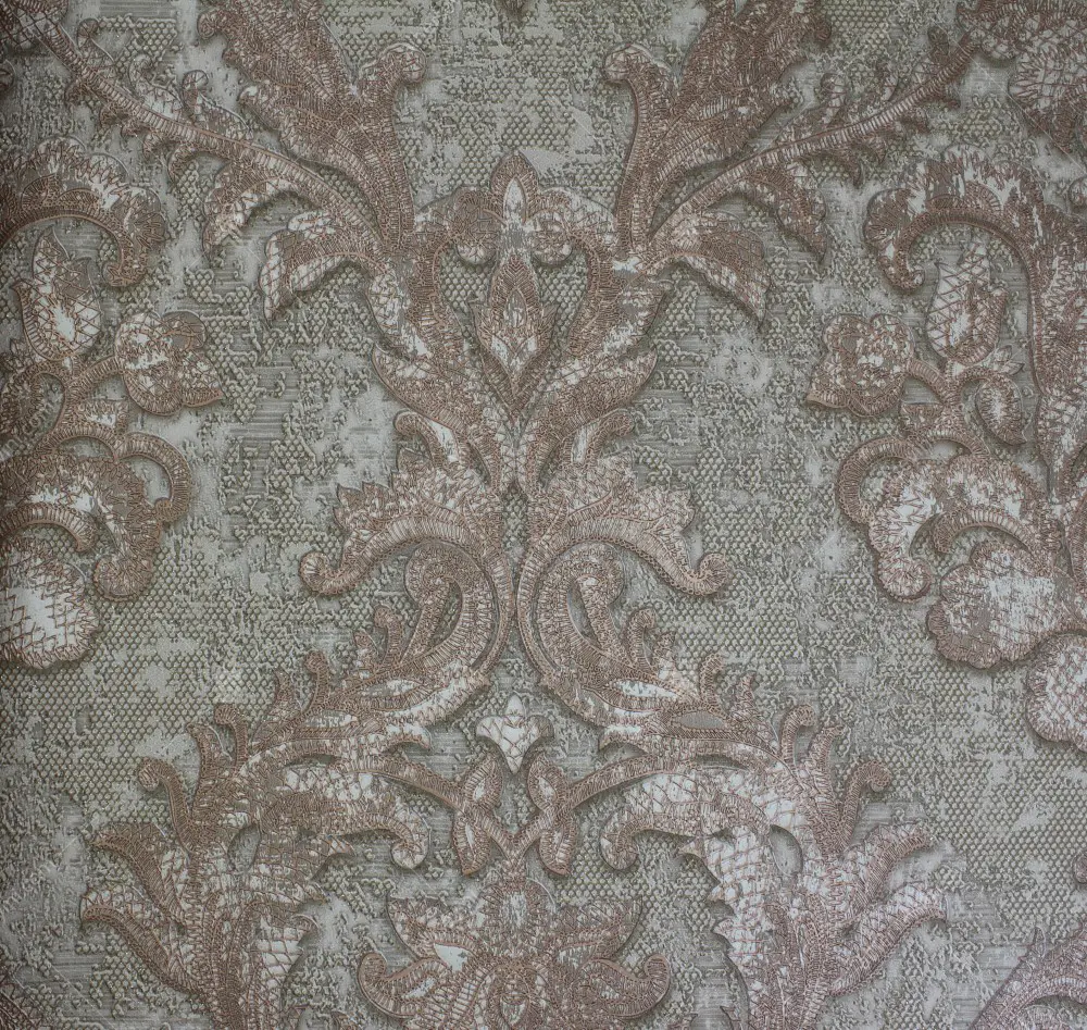 1303-4 Adawall Seyyah Barok Tarzı Damask Duvar Kağıdı