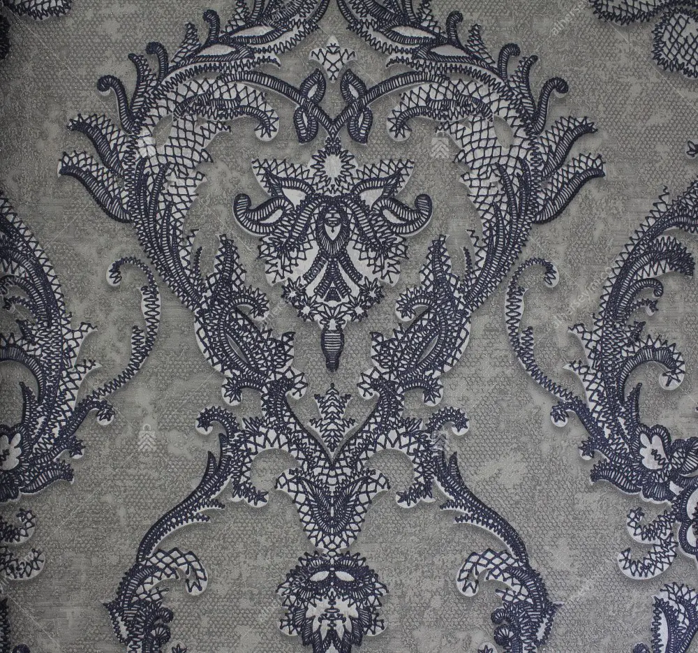 1303-5 Adawall Seyyah Barok Tarzı Damask Duvar Kağıdı