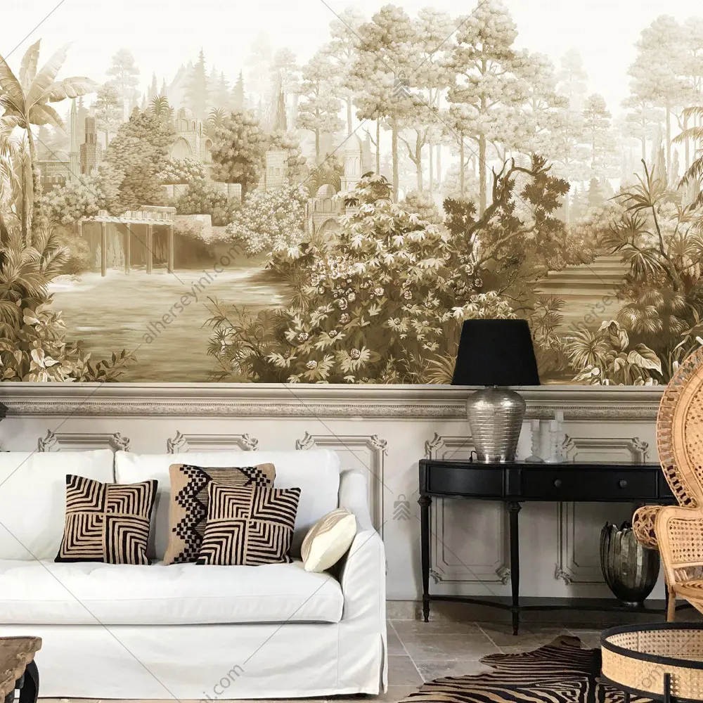 FJ310-2-botanical-garden-mural-wallpaper-botanik-bahce-poster-duvar-kagidi-adawall-fiji Botanik Bahçe Tasarımlı Poster Duvar Kağıdı FJ310-2 Adawall Fiji